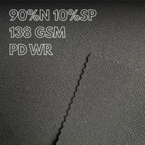 Vải chống thấm Islet Textile màu đen, chất liệu nylon bền, thoáng khí và chống thấm.