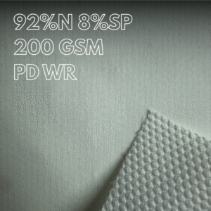 Vải chống thấm Islet Textile màu trắng, chất liệu nylon bền, thoáng khí và chống thấm.