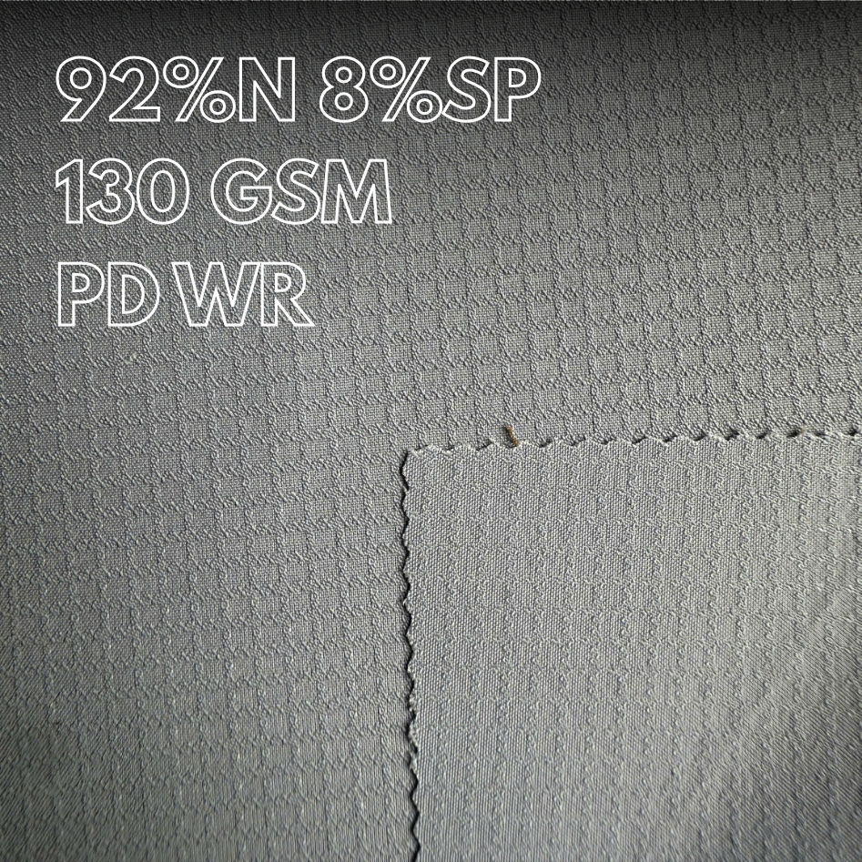 ải chống thấm Islet Textile màu xám, chất liệu nylon bền, thoáng khí và chống thấm