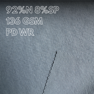 Vải chống thấm Islet Textile màu xanh, chất liệu nylon bền và thoáng khí.