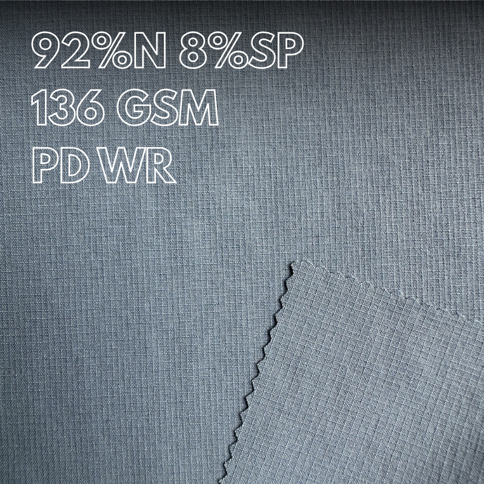 Vải chống thấm Islet Textile màu xanh, chất liệu nylon bền và thoáng khí.