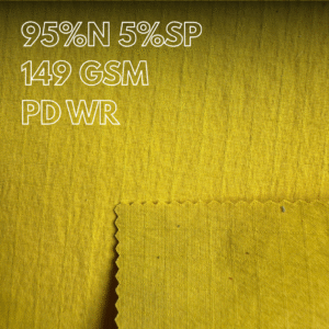 Vải nylon co giãn 5238 chống thấm nhẹ cho áo khoác ngoài trời