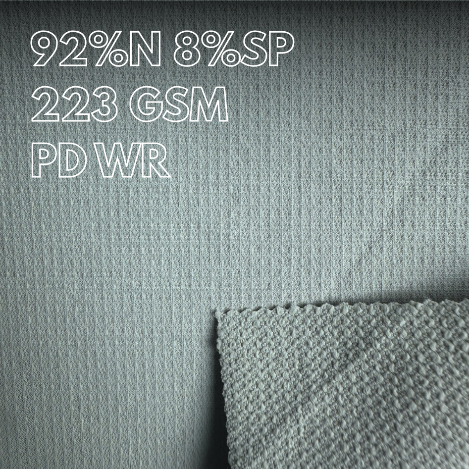 Vải nylon co giãn 5240 223g/m² chống thấm, đàn hồi cao