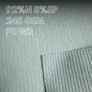 Vải nylon đàn hồi 5242 dày 245g/m², chống thấm, co giãn