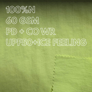 Vải chống nắng 100% nylon UPF50+, nhẹ và bền, bảo vệ UV hoàn hảo